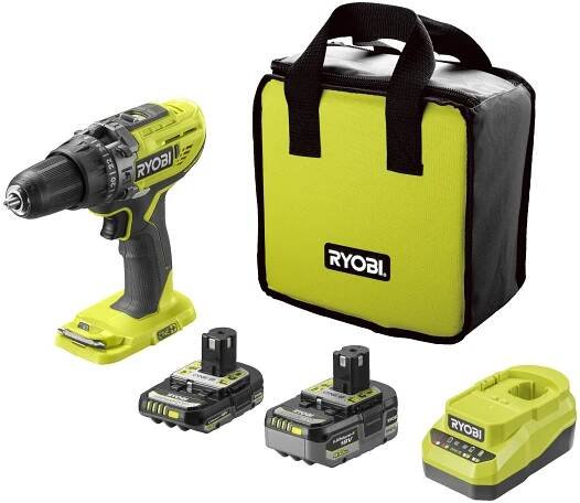 AKU VRTAČKA RYOBI ONE+ R18PD3-242S 18V 2/4AH