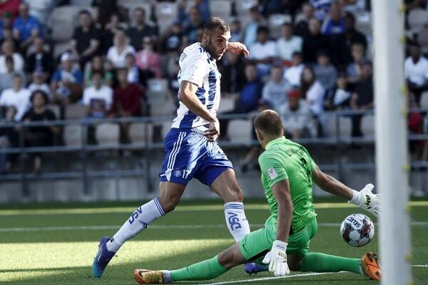 Helsinky v Lize mistrů vykročily vstříc Plzni. Slovan remizoval s mistrem Gruzie