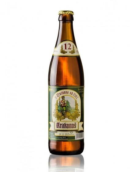 Krakonoš 12° 0,5 l sklo od 15 Kč