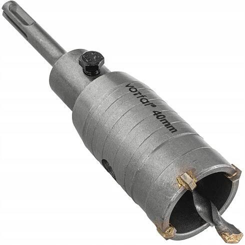 KORUNKOVÝ VRTÁK KORUNKOVÝ FRÉZ NA BETONU ZDIVA S DRŽÁKEM SDS+ PLUS 40 MM Kód výrobce V03036