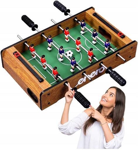 Stolní fotbálek Mini Stolní fotbálek 12 Dovednostní Hra pro děti 46x27x9