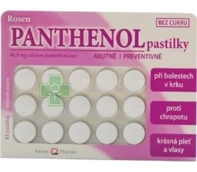 Rosen Panthenol 15 pastilek