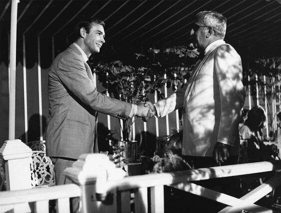 Thunderball - Z filmu - Sean Connery, Adolfo Celi