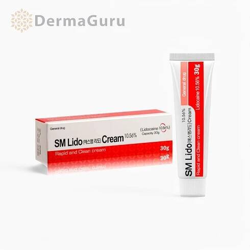 SM Lido, krém s L.em, anestetický krém na pokožku, 30 g - De