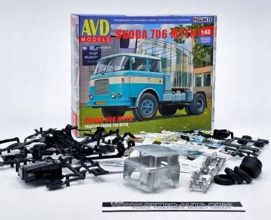 Škoda Liaz 706 MTTN KIT Stavebnice AVD 1:43