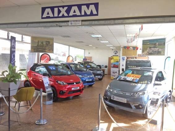 Voiture sans permis Aixam à Asnières-sur-Seine (92)