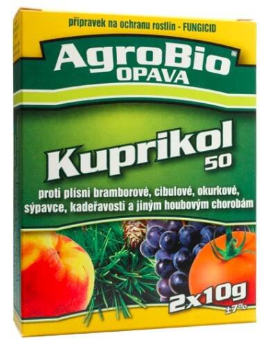 Kuprikol 50 postřik proti plísním 2x10 g