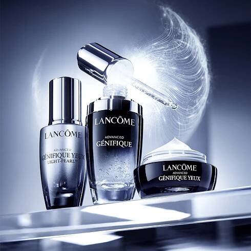 Lancôme Génifique Advanced Yeux Light-Pearl™ sérum na oči a řasy