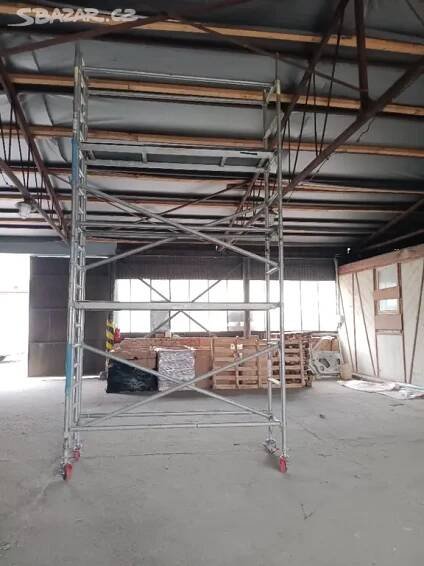 Pojízdné hliníkové lešení Eurotower - PV 5,73m - Prostějov - Bazar