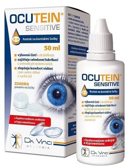 Ocutein SENSITIVE roztok na kontaktní čočky 50 ml