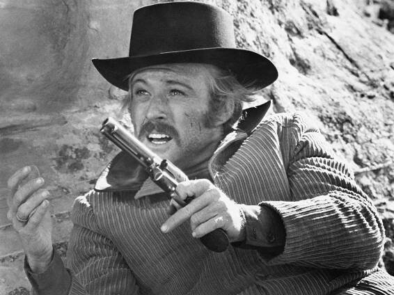 Robert Redford In A Movie Still From 'Butch Cassidy And The Sundance Kid', 1969.