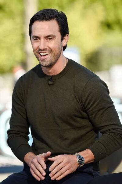 Mel B, Milo Ventimiglia And Zachary Levi Visit "Extra"