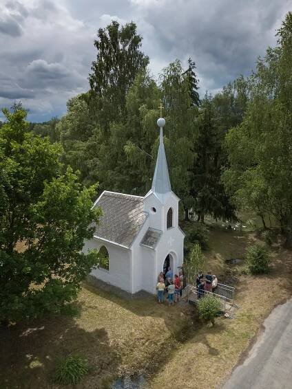 Kaple Nejsvětějšího Srdce Páně v Jemnici u Tisové je opravena - Diecéze plzeňská 