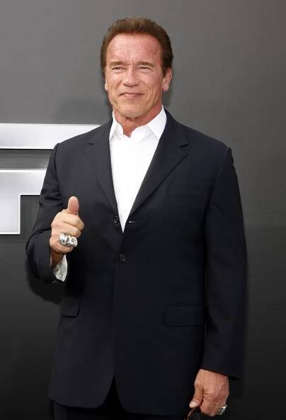 Herec Arnold Schwarzenegger — Stock obrázek
