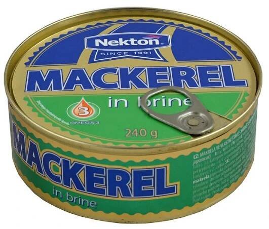 Makrela NEKTON ve vl.šťávě RP