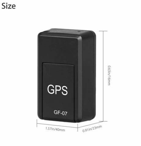 Magnetické GF07 Mini GPS lokátor auta v reálném čase Tracker GSM / GPRS sledovací zařízení US - Obrázek 10 z 11