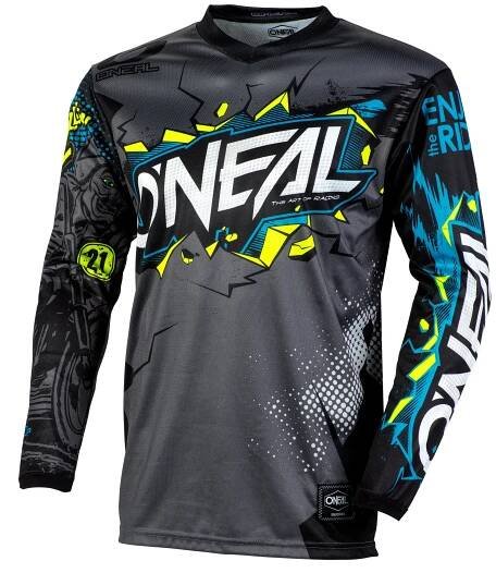 Motokrosový dres Oneal černý