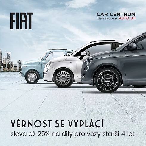Zvýhodněný servisní program pro vozidla Fiat, Fiat Pro a Jeep starší 4 let • CAR CENTRUM člen skupiny AUTO UH s.r.o.