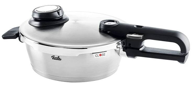 Fissler Vitavit Premium / tlaková pánev (2,5 l, Ø 22 cm) nerezový tlakový hrnec, 4 stupně vaření - indukce