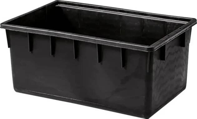 Kalfas maltovník 250 L, 94 x 57 x 63 cm, černý