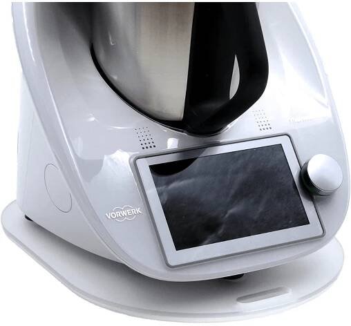 Premium Gleitbrett für den Thermomix - TM5, TM6 & TM31 - Hochwertiger Gleiter aus Premium Acrylglas - in vielen Farben - MADE IN GERMANY (Transparent)