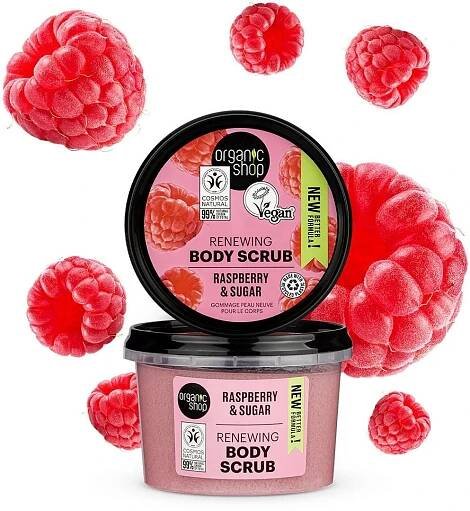 ORGANIC SHOP Malina a cukr 250 ml