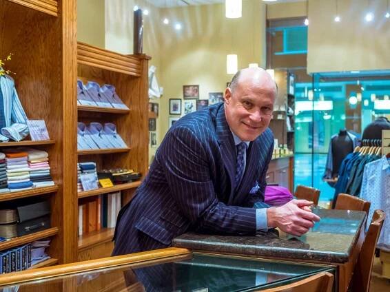 A Stitch In Time, a story about Richard Bennett Custom Tailors on The Distance