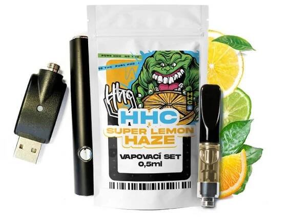 Vaporizer Super Lemon Haze 95% HHC 0,5 ml - michato.cz