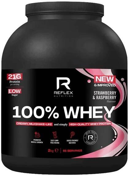 Reflex 100% Whey Protein - 2kg - strawberry