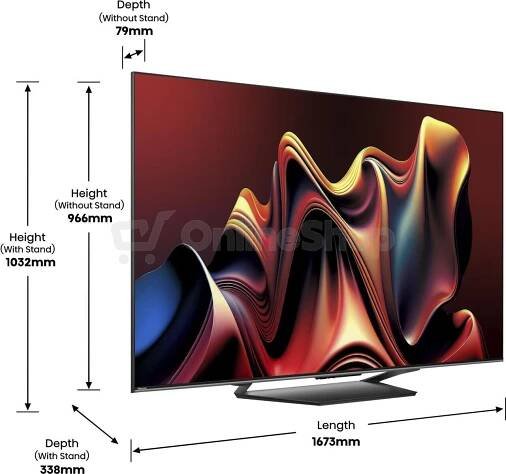 UHD miniLED TV TCL 75C845 | OnlineShop.cz