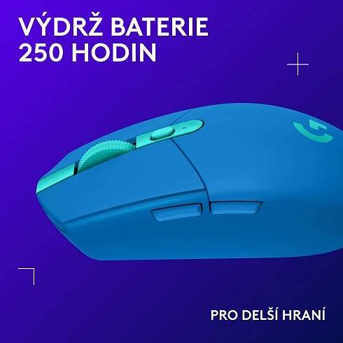 Logitech G305 modrá