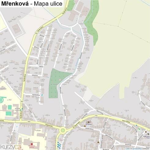 Mřenková - mapy | Kurzy.cz