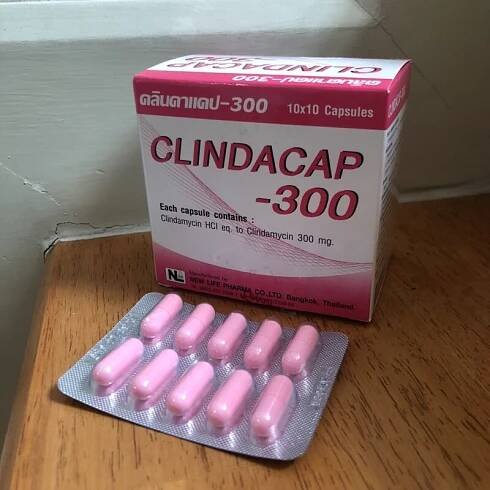 Clindamycin 300 mg 100 capsules