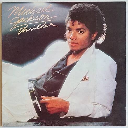 LP Thriller Michael Jackson Supraphon v licenci CBS 1984