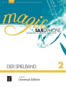 Magic Saxophone - Der Spielband 2 - 1-2 alt saxofony, částečně s klavírními doprovody