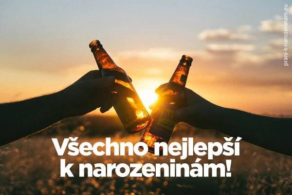 Obrázkové blahopřání k narozeninám pro muže