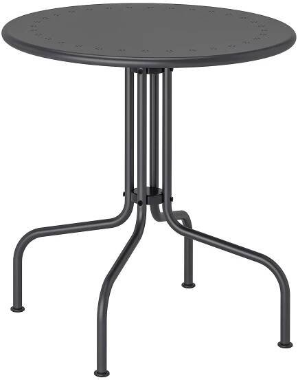 LÄCKÖ Stůl, venkovní - šedá 70 cm