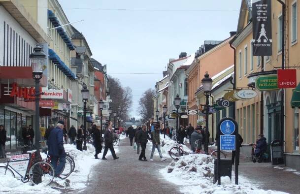 Västra Storgatan, Nyköping 2010.