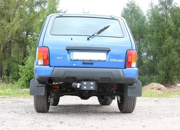 Lada Niva 4x4 Urban koncový tlumič výfuku vlevo - 1x90 ty FOX LA010021-011