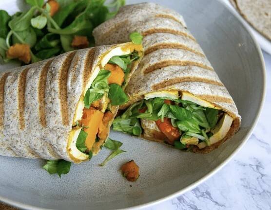 Dýňový wrap