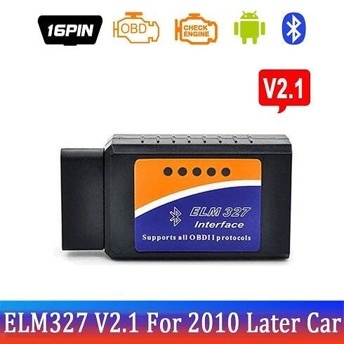 Elm 327 V1.5 a V2.1 OBD2 Autodiagnostický nástroj Super MINI Elm327 Auto Scanner Bluetooth Čtečka kódů Car Fault Repair Tool Sada do auta pro Android/PC