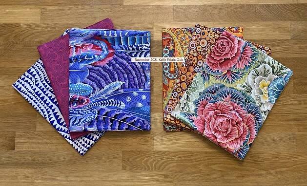 Kaffe Fassett Fabric Club - Petting Fabric