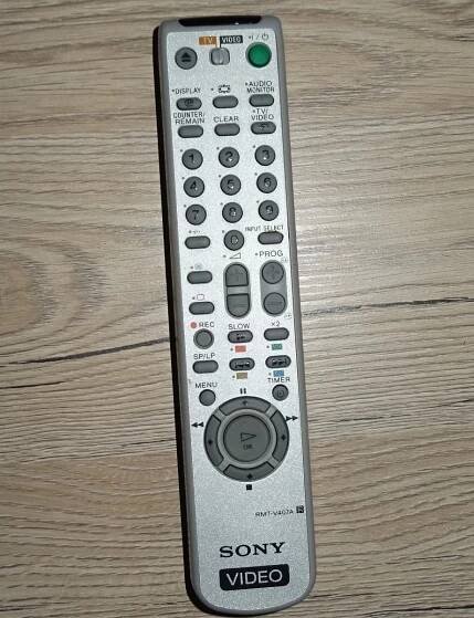 SONY RMT-V407 Originální VCR/TV dálkový ovladač