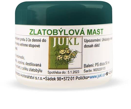 JUKL Zlatobýlová mast 50 ml