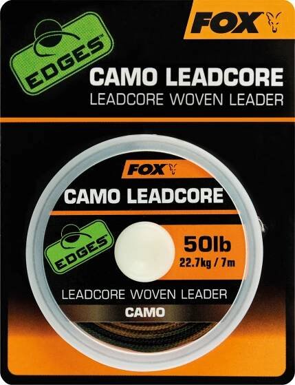 FOX - Olověná šňůra Camo ledcore 50lb(22,7kg) 25m camo - Lovime-ryby
