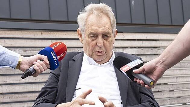 Bývalý prezident Miloš Zeman se vyjádřil k možné spolupráci SOCDEM a hnutím Stačilo! (26. června 2025)