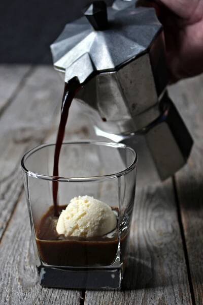 Affogato café