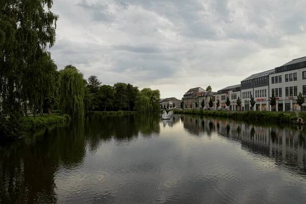 Der Teich in Neumünster