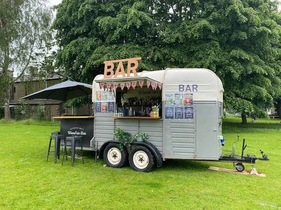 Mobile Bar Hire Vintage Horse Box. Special Events festivals 
