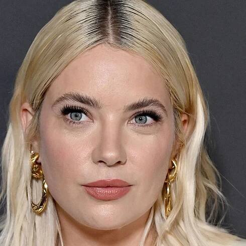 Ashley Benson Went Shirtless Under a Baggy Pantsuit, and It's a Whole Vibe
